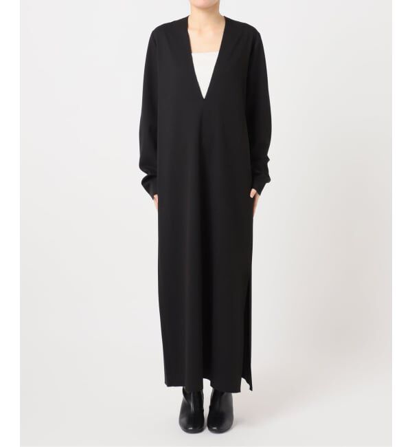  「《追加予約2》V NECK LEAN DRESS：ワンピース」|ワンピース|
