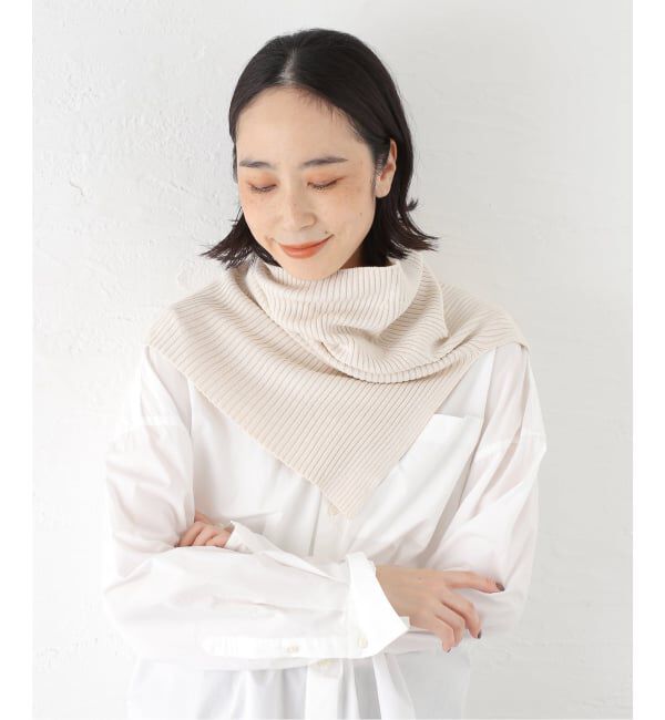 EMILYWEEK「シルク混リブネックウォーマー」|その他|