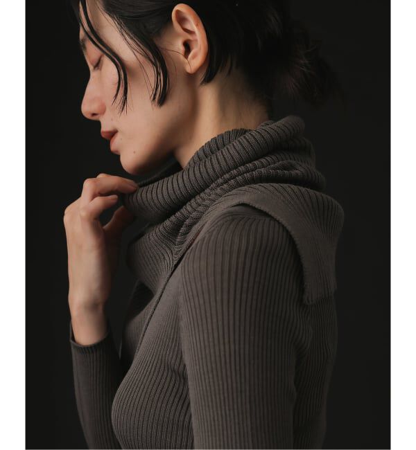 EMILYWEEK「シルク混リブネックウォーマー」|その他|