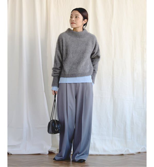 EMILYWEEK「《追加予約10》パウダリーコットンプルオーバー（ブルー）」|Tシャツ・カットソー|