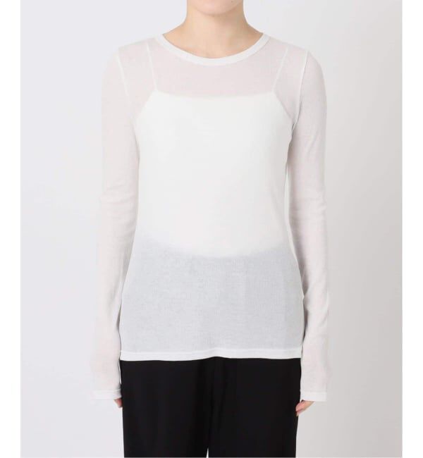 EMILYWEEK「《追加予約10》パウダリーコットンプルオーバー（ブルー）」|Tシャツ・カットソー|