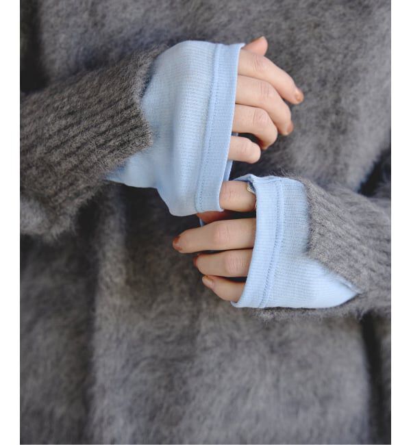 EMILYWEEK「《追加予約10》パウダリーコットンプルオーバー（ブルー）」|Tシャツ・カットソー|