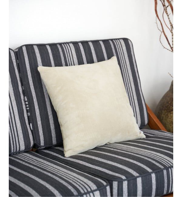 journal standard Furniture「《予約》SUEDE LEATHER CUSHION　クッションカバー」|クッション・クッションカバー|ナチュラル
