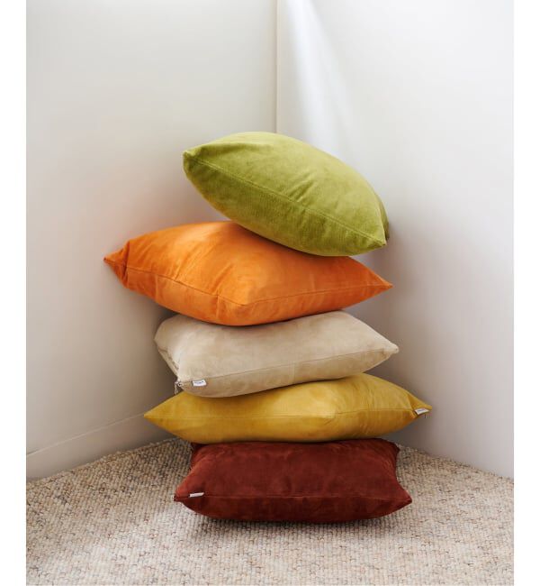 journal standard Furniture「《予約》SUEDE LEATHER CUSHION　クッションカバー」|クッション・クッションカバー|