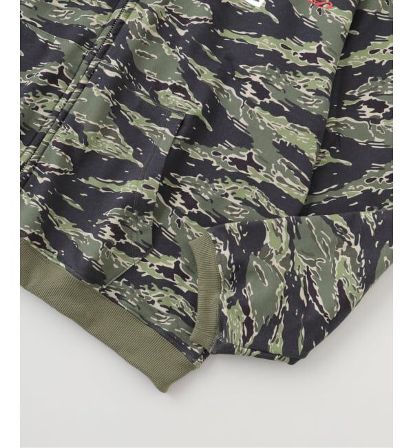 JOINT WORKS「PLAYHOUR /プレイアワー Tiger Camo Zip Hoodie」|パーカー|