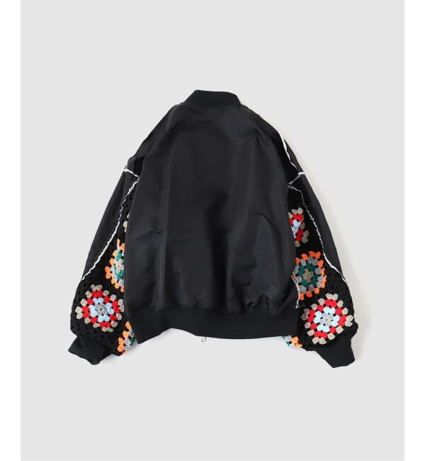 JOINT WORKS「DISCOVERED / ディスカバード CROCHET SLEEVE LITE MA-1」|ブルゾン・スタジャン|