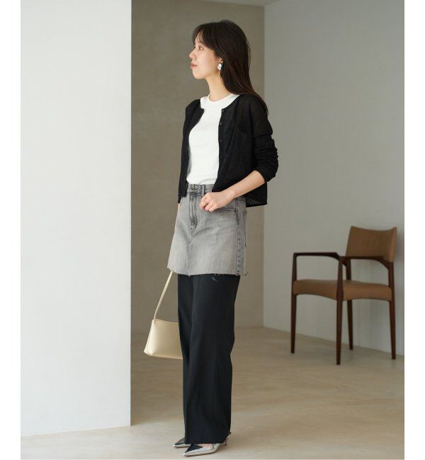 Plage「《有楽町店・WEB限定追加》petit カーディガン」|カーディガン|