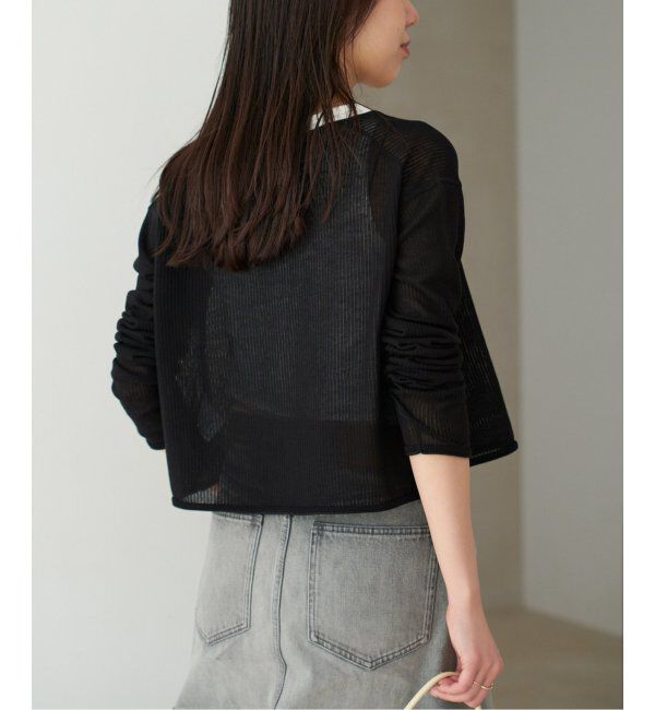 Plage「《有楽町店・WEB限定追加》petit カーディガン」|カーディガン|