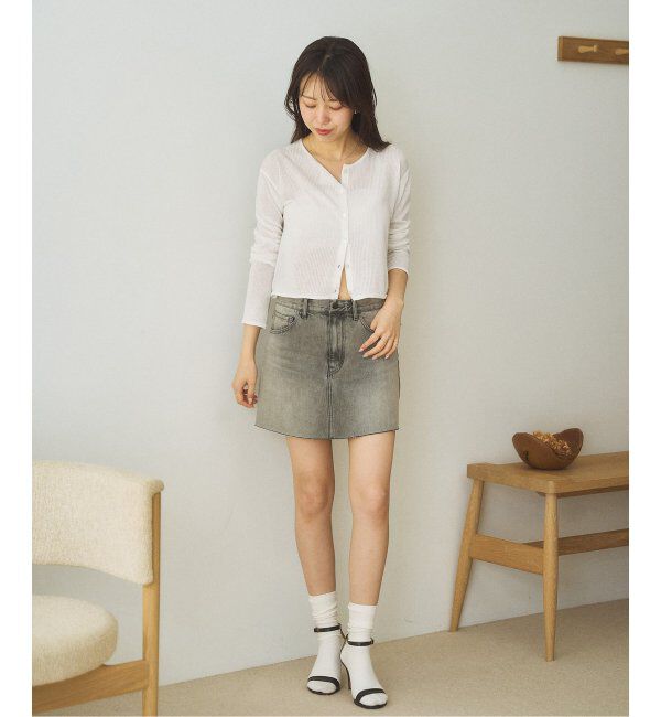 Plage「《有楽町店・WEB限定追加》petit カーディガン」|カーディガン|