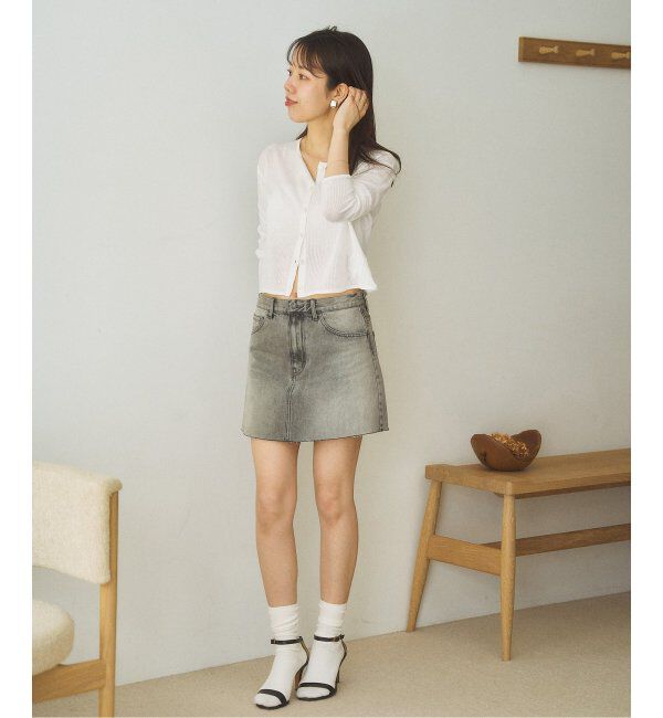 Plage「《有楽町店・WEB限定追加》petit カーディガン」|カーディガン|