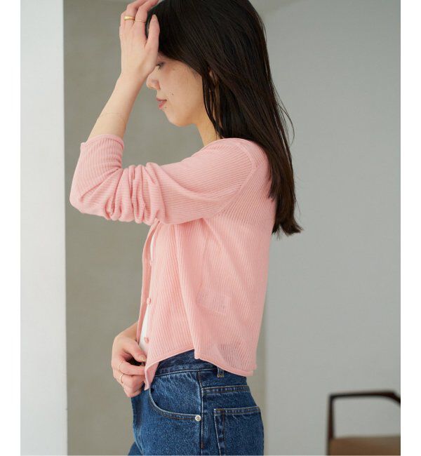 Plage「《有楽町店・WEB限定追加》petit カーディガン」|カーディガン|