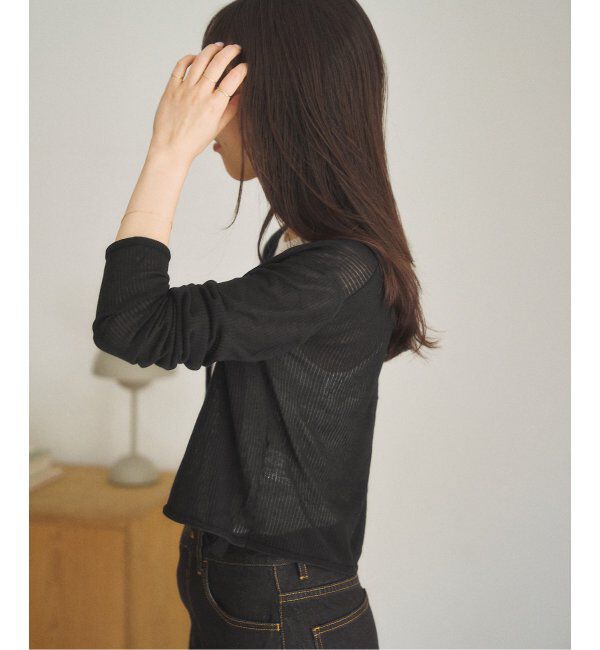 Plage「《有楽町店・WEB限定追加》petit カーディガン」|カーディガン|