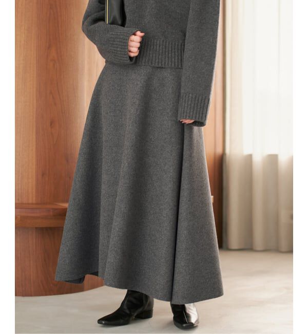Plage「メルトンフレア スカート」|スカート|