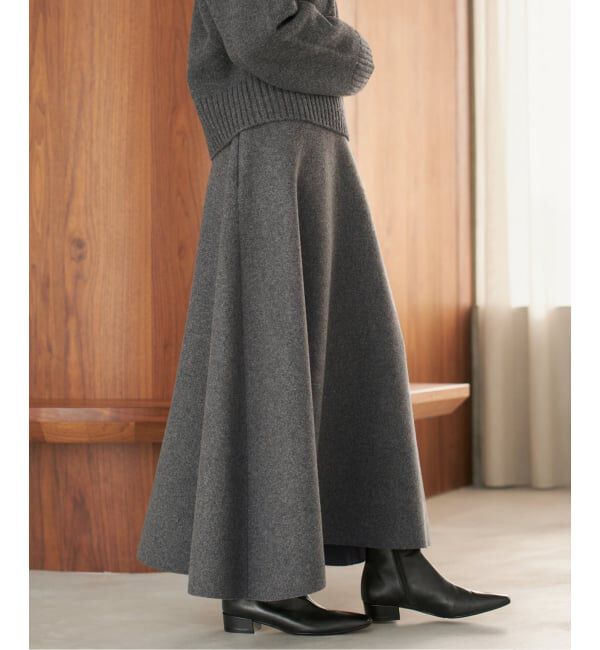 Plage「メルトンフレア スカート」|スカート|