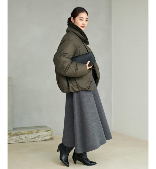 Plage「メルトンフレア スカート」|スカート|