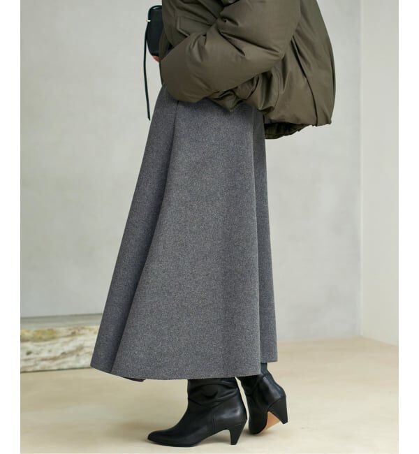 Plage「メルトンフレア スカート」|スカート|