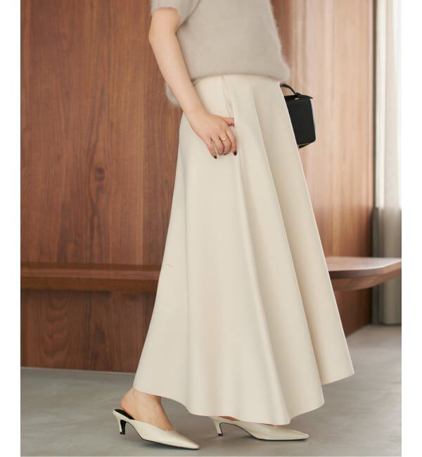 Plage「メルトンフレア スカート」|スカート|ナチュラル
