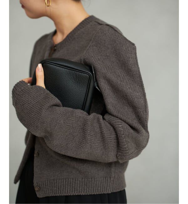Plage「JANE SMITH / ジェーンスミス 別注 7G BIG SHOULDER CREW  カーディガン」|カーディガン|
