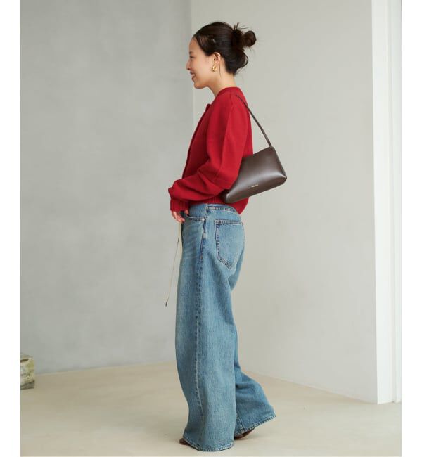 Plage「JANE SMITH / ジェーンスミス 別注 7G BIG SHOULDER CREW  カーディガン」|カーディガン|
