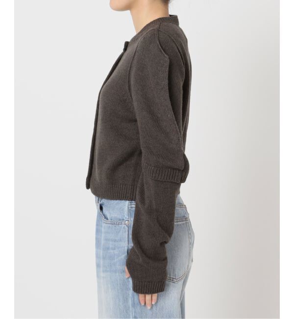 Plage「JANE SMITH / ジェーンスミス 別注 7G BIG SHOULDER CREW  カーディガン」|カーディガン|