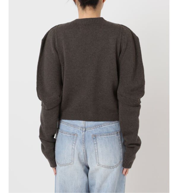 Plage「JANE SMITH / ジェーンスミス 別注 7G BIG SHOULDER CREW  カーディガン」|カーディガン|