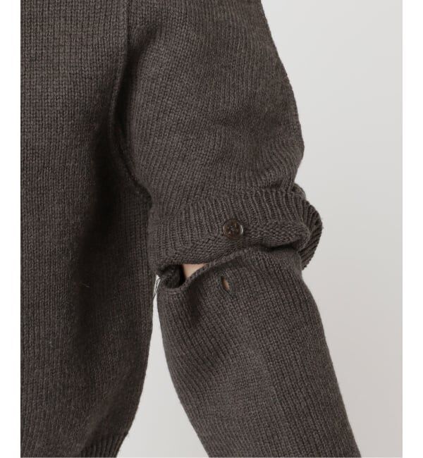 Plage「JANE SMITH / ジェーンスミス 別注 7G BIG SHOULDER CREW  カーディガン」|カーディガン|