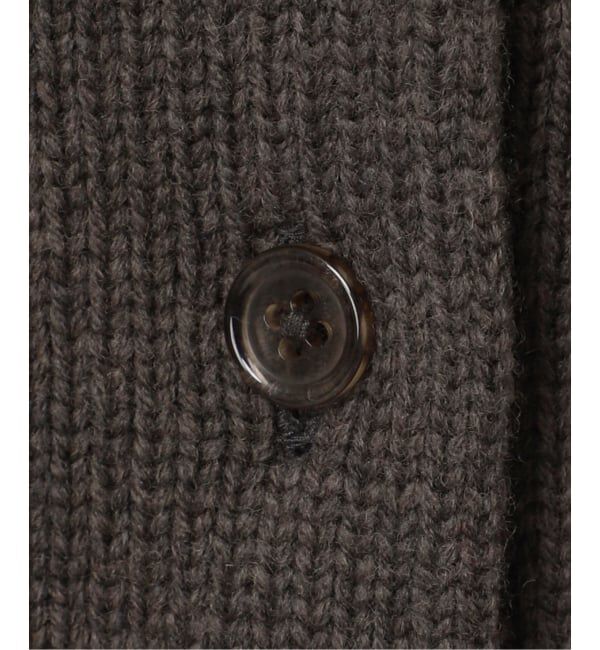 Plage「JANE SMITH / ジェーンスミス 別注 7G BIG SHOULDER CREW  カーディガン」|カーディガン|