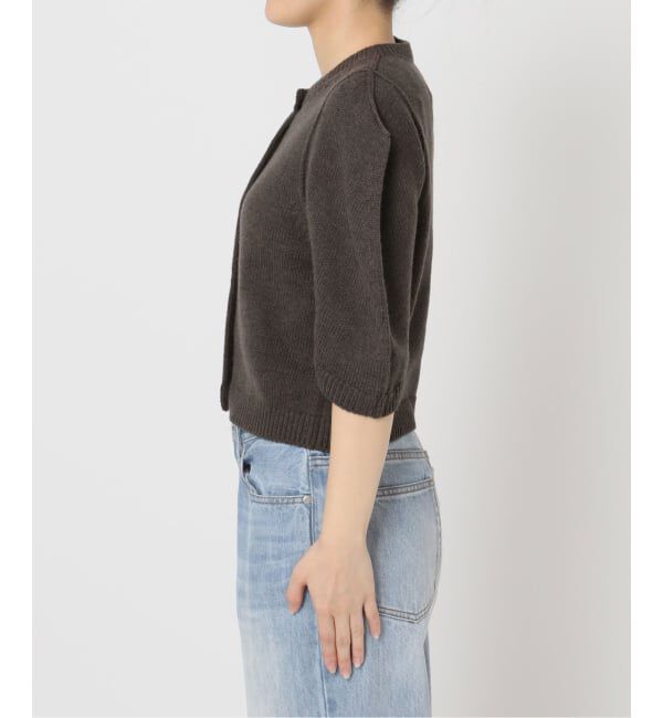 Plage「JANE SMITH / ジェーンスミス 別注 7G BIG SHOULDER CREW  カーディガン」|カーディガン|