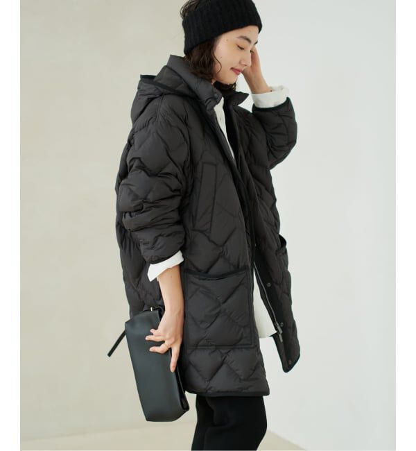 Plage「WOOLRICH / ウールリッチ HERITAGE CAPE コート」|ダウン|