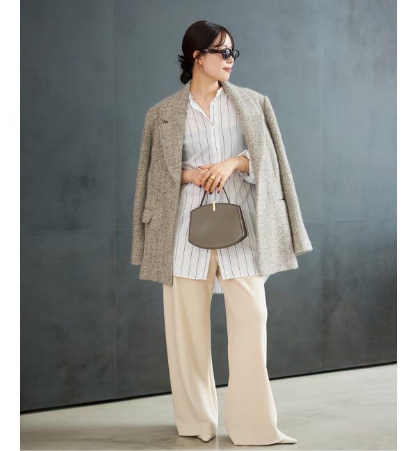 Plage「R&rsquo;IAM ヘリンボンコートジャケット」|テーラードジャケット|