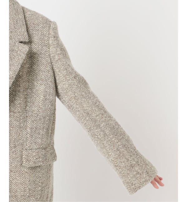 Plage「R&rsquo;IAM ヘリンボンコートジャケット」|テーラードジャケット|