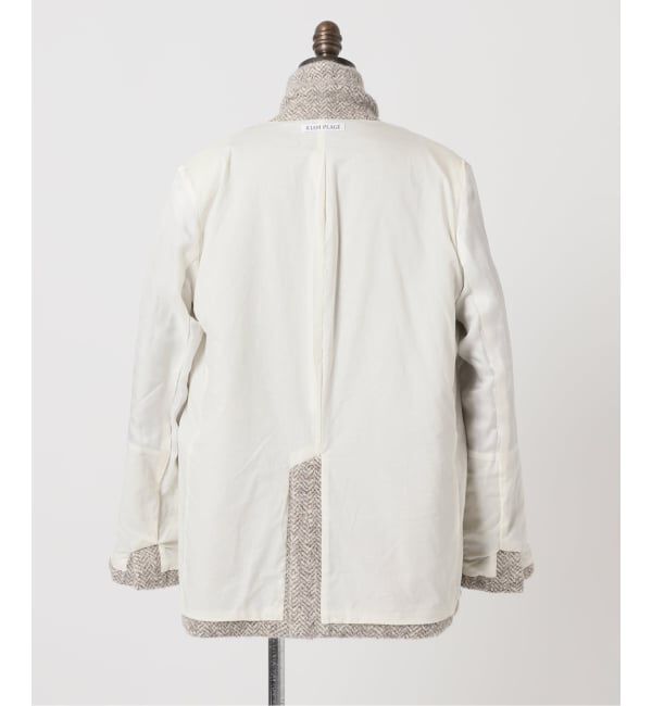 Plage「R&rsquo;IAM ヘリンボンコートジャケット」|テーラードジャケット|