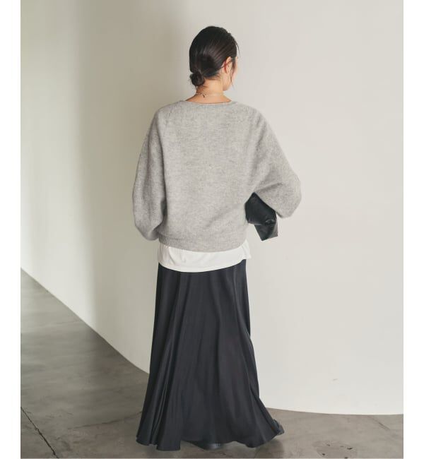 Plage「《追加》Baby Alpaca ラグラン プルオーバー」|ニット・セーター|