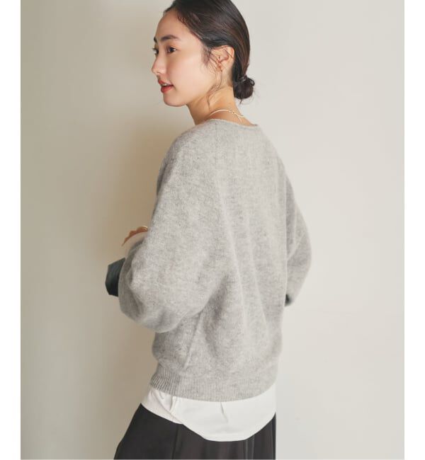 Plage「《追加》Baby Alpaca ラグラン プルオーバー」|ニット・セーター|