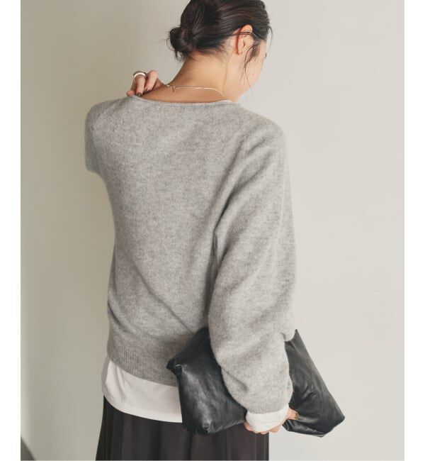 Plage「《追加》Baby Alpaca ラグラン プルオーバー」|ニット・セーター|