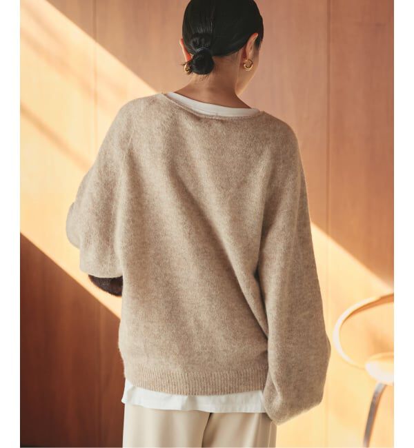 Plage「《追加》Baby Alpaca ラグラン プルオーバー」|ニット・セーター|