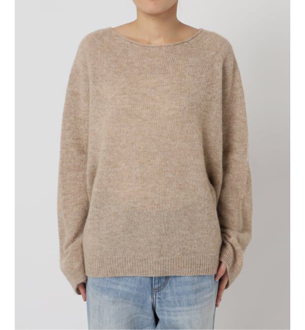 Plage「《追加》Baby Alpaca ラグラン プルオーバー」|ニット・セーター|