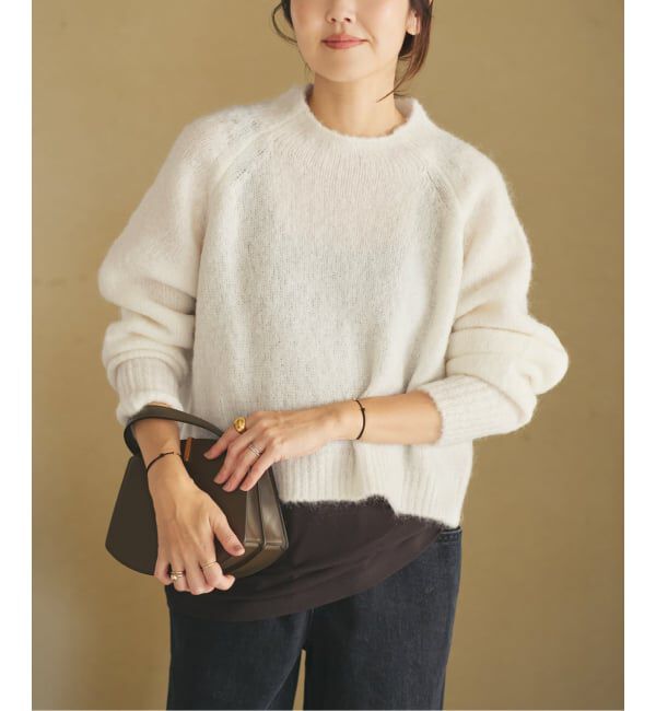 Plage「mohair mix YOU ニット」|ニット・セーター|ホワイト