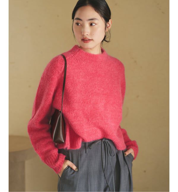 Plage「mohair mix YOU ニット」|ニット・セーター|ピンク