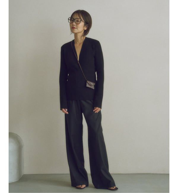 Plage「《WEB限定追加》MY_deep v ニット」|ニット・セーター|