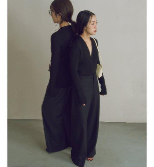 Plage「《WEB限定追加》MY_deep v ニット」|ニット・セーター|