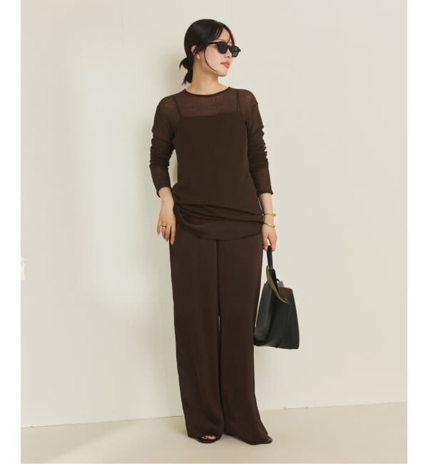 Plage「Sheer Long ニット」|ニット・セーター|