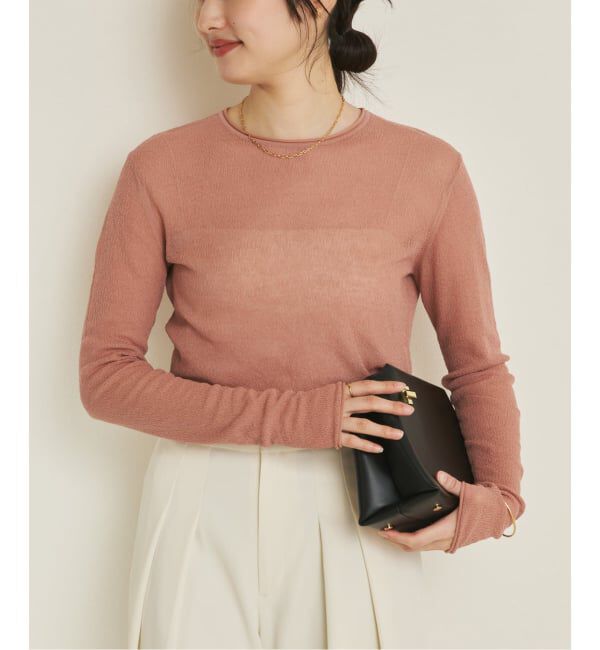 Plage「Sheer Long ニット」|ニット・セーター|