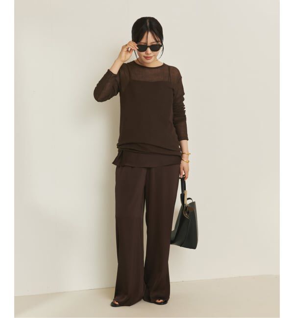 Plage「Sheer Long ニット」|ニット・セーター|