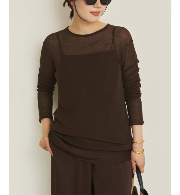 Plage「Sheer Long ニット」|ニット・セーター|