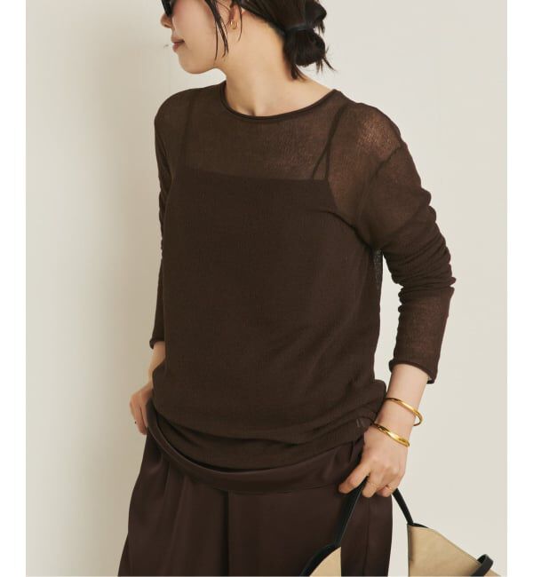 Plage「Sheer Long ニット」|ニット・セーター|