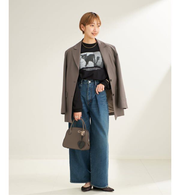 Plage「《WEB限定追加予約》MAISON CANAU / メゾン カナウ ROUND BOSTON Sバッグ 2」|ハンドバッグ|