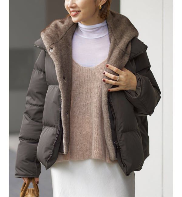 IENA「LOU ANDREA/ルーアンドレア DOWN CT コート YV25752」|ダウン|