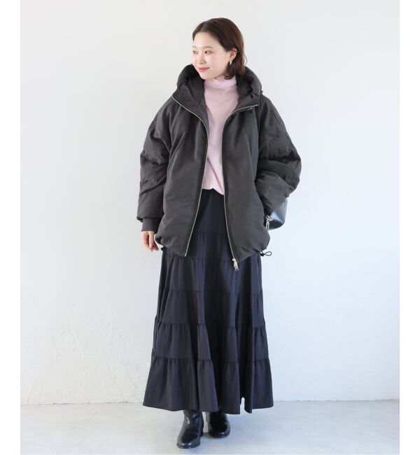 SLOBE IENA「中綿ボリュームフードブルゾン」|その他|