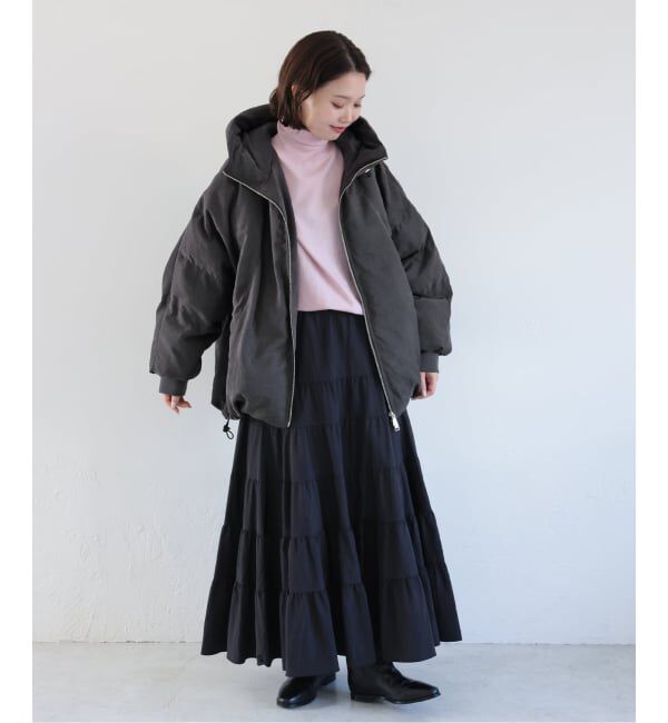 SLOBE IENA「中綿ボリュームフードブルゾン」|その他|